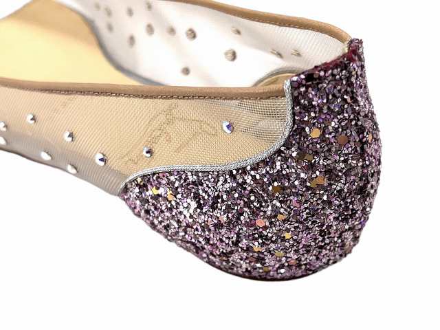 Christian Louboutin クリスチャン ルブタン シューズ 靴 Follies Strass フラット パンプス イタリア製 新品 ☆  NUDE ☆ 36.5 J254.. の通販はau PAY マーケット - シートラスト | au PAY マーケット－通販サイト